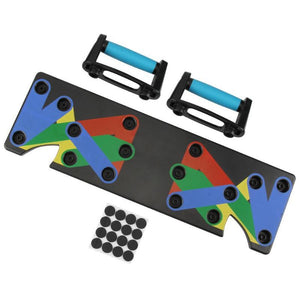 ABS plastic push up training board with non slip handles