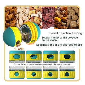 Dog puzzle feeder toy for mental stimulation and play