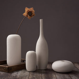 Elegant ceramic vase for minimalist home interior styling
