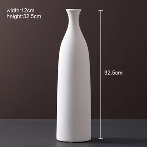 Scandinavian style flower vase for living room decoration