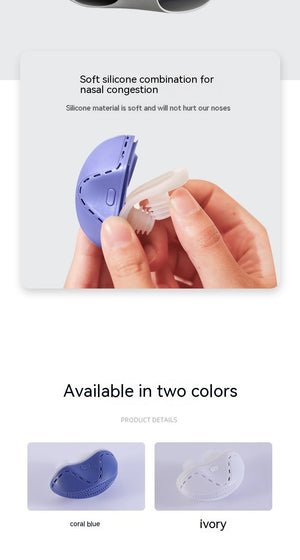 Portable sleep aid device for reducing snoring at night