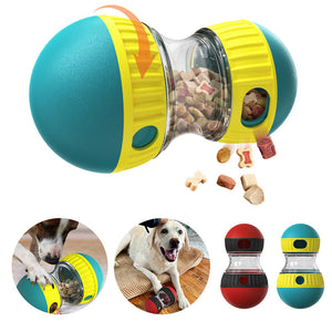 Interactive pet toy that slows eating and prevents boredom