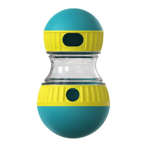 Treat releasing dog toy for healthy digestion and training