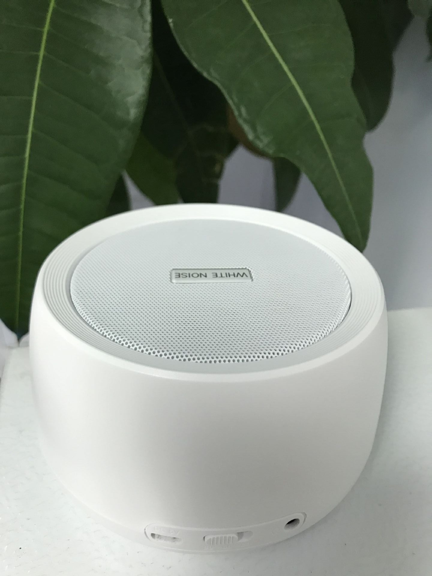 Portable white noise generator for home and travel use
