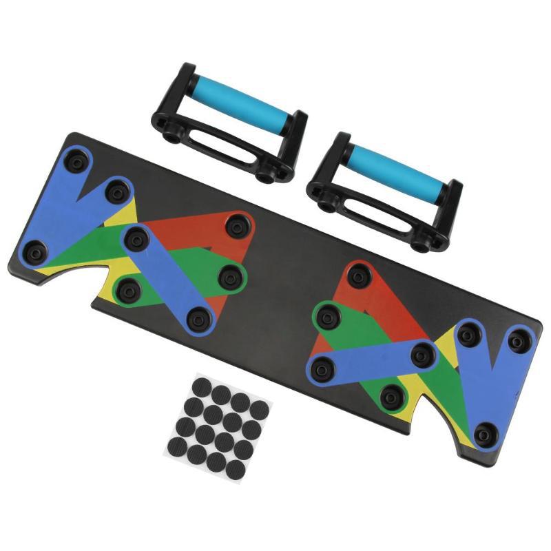 ABS plastic push up training board with non slip handles
