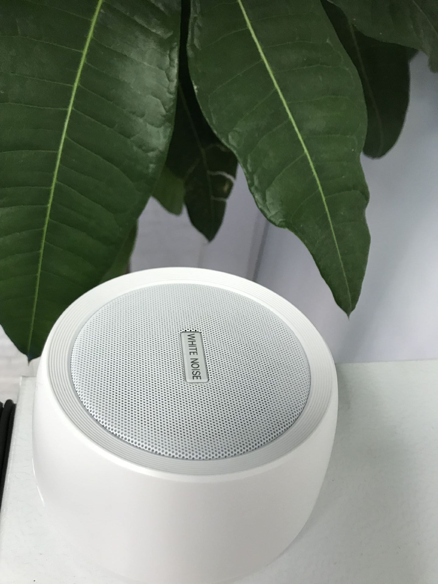 Compact USB white noise device for blocking distractions
