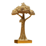 Modern light luxury decorative tree figurine for home interiors