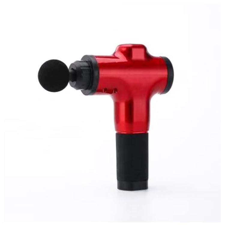 Cordless massage gun with adjustable speed settings
