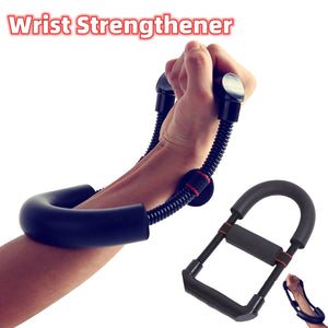 Foam grip wrist trainer for fitness and muscle building

