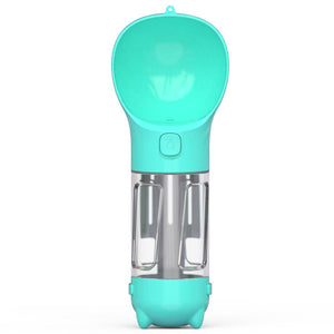 Leak proof pet hydration bottle for outdoor use
