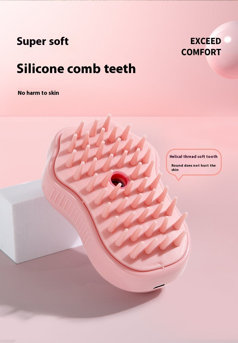 Dog and cat grooming tool for shiny and clean coat care
