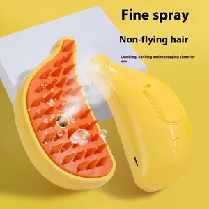 Dog and cat grooming tool for shiny and clean coat care
