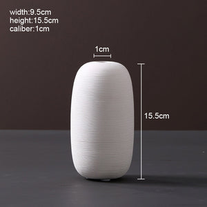 Scandinavian style flower vase for living room decoration
