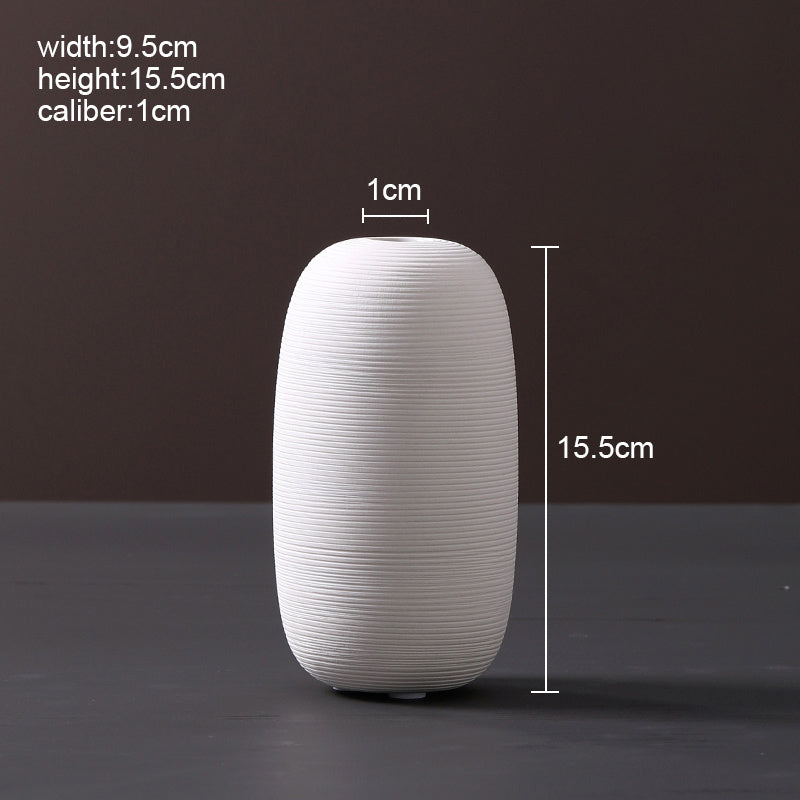 Scandinavian style flower vase for living room decoration
