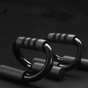 Durable fitness push up rack for strength training exercises

