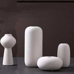 Nordic Scandinavian ceramic vase for modern home decor
