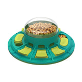 Interactive dog puzzle toy for slow feeding and training
