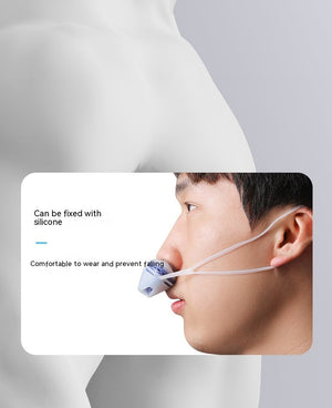 Compact snoring prevention device for peaceful nights
