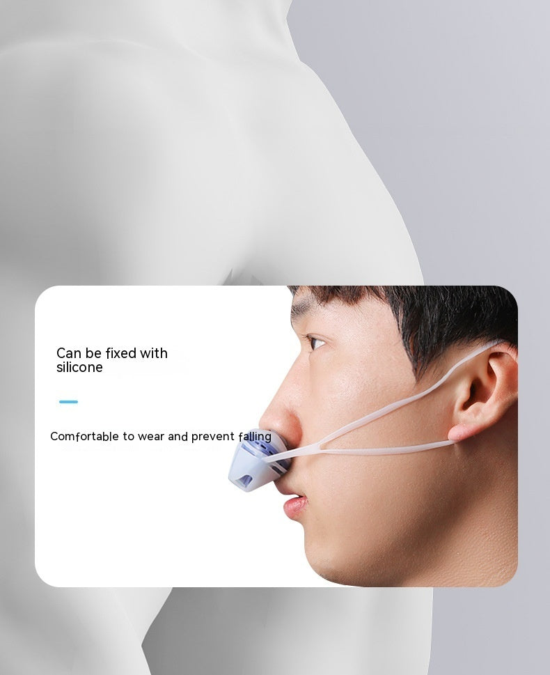 Compact snoring prevention device for peaceful nights
