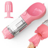 Leak proof pet hydration bottle for outdoor use
