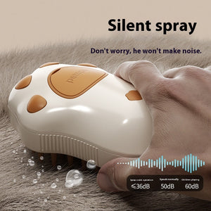 Pet massage comb brush for relaxing grooming experience