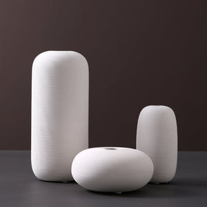 Nordic Scandinavian ceramic vase for modern home decor
