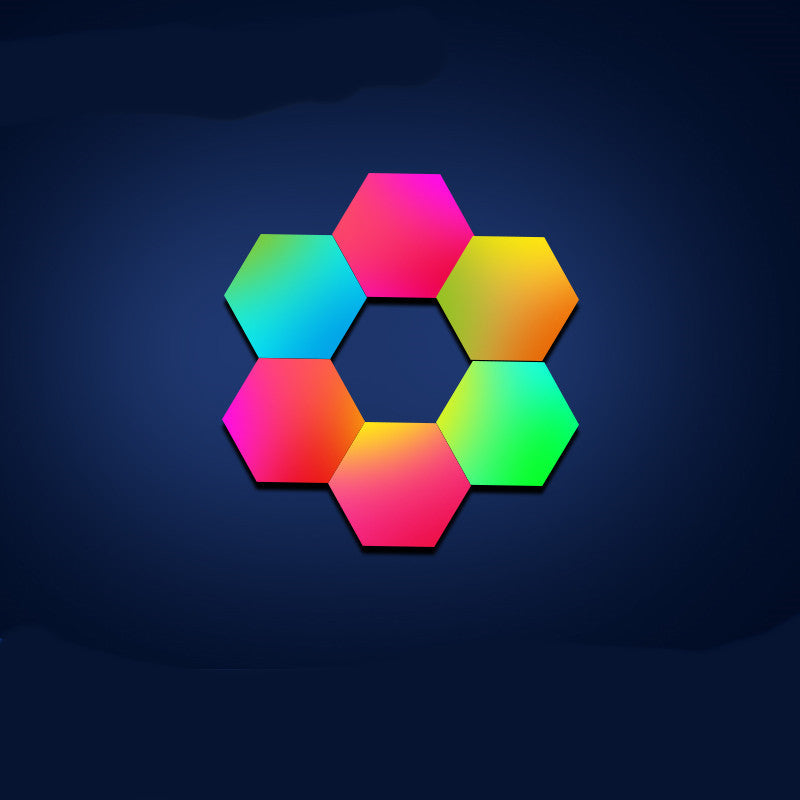 Music synced RGB wall lighting system for bedrooms
